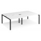 Adapt 1600mm Deep Sliding Top Double Back to Back Bench Desk